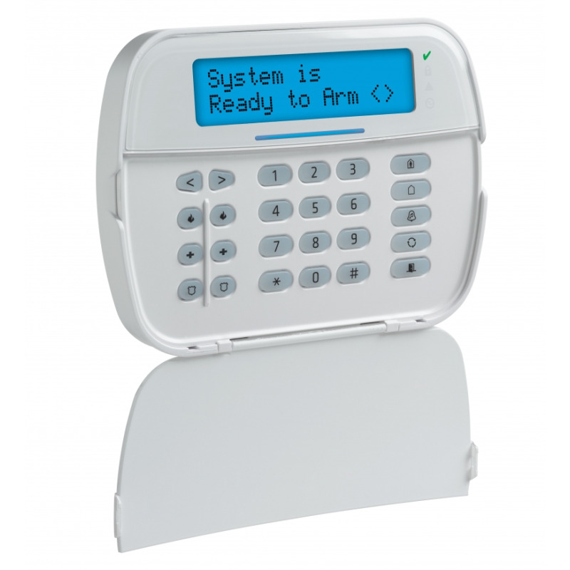 DSC HS2LCDN - Teclado Cableado LCD Alfanumérico de 32 caracteres admite 128 zonas compatible con NEO